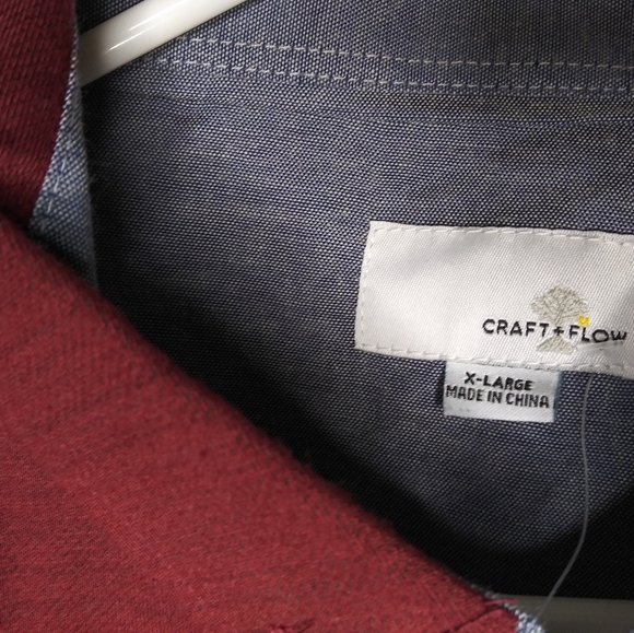 Craft + Flow Short Sleeve Polo Shirt - Picture 5 of 5
